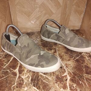 Seavees men's baja slip-on casual shoes gray size men 8.5 women's 10.  077